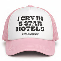 I CRY IN 5 STAR HOTELS