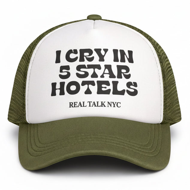 I CRY IN 5 STAR HOTELS